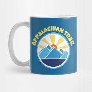 Appalachian Trail Abstract Mountains Mug